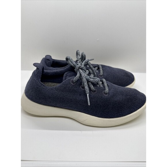 Allbirds Wool Runners Navy Merino Wool Sneakers Women’s US 8 - Picture 6 of 9